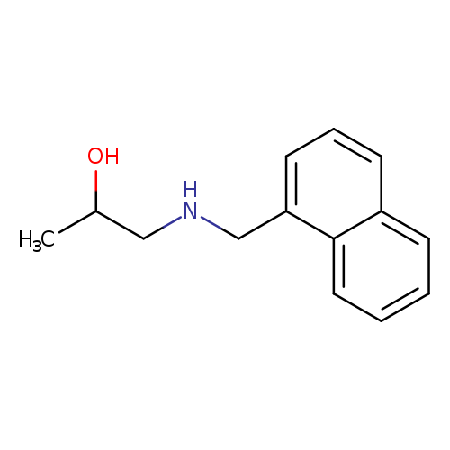1-[(1-naphthylmethyl)amino]propan-2-ol