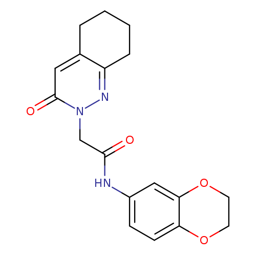 N-(2,3-dihydro-1,4-benzodioxin-6-yl)-2-(3-oxo-2,3,5,6,7,8-hexahydrocinnolin-2-yl)acetamide