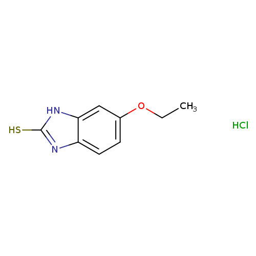 6-ethoxy-1H-1,3-benzodiazole-2-thiol hydrochloride