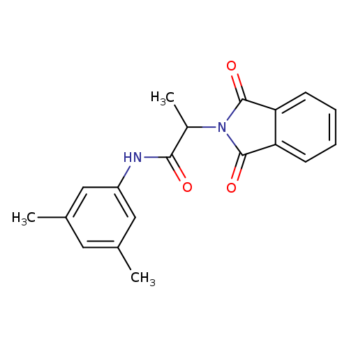 N-(3,5-dimethylphenyl)-2-(1,3-dioxo-2,3-dihydro-1H-isoindol-2-yl)propanamide
