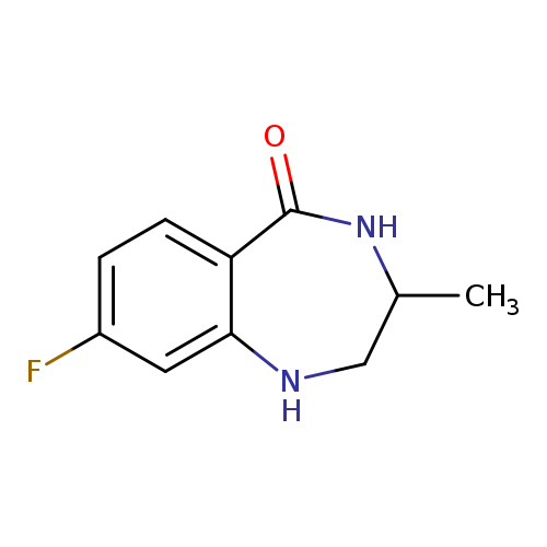 8-fluoro-3-methyl-2,3,4,5-tetrahydro-1H-1,4-benzodiazepin-5-one