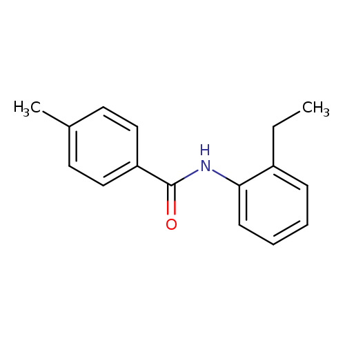 Benzamide, N-(2-ethylphenyl)-4-methyl-