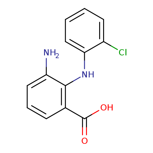 Benzoic acid,3-amino-2-[(2-chlorophenyl)amino]-