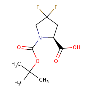 1,2-Pyrrolidinedicarboxylic acid, 4,4-difluoro-, 1-(1,1-dimethylethyl) ester, (2S)-