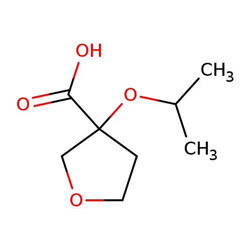 3-(propan-2-yloxy)oxolane-3-carboxylic acid