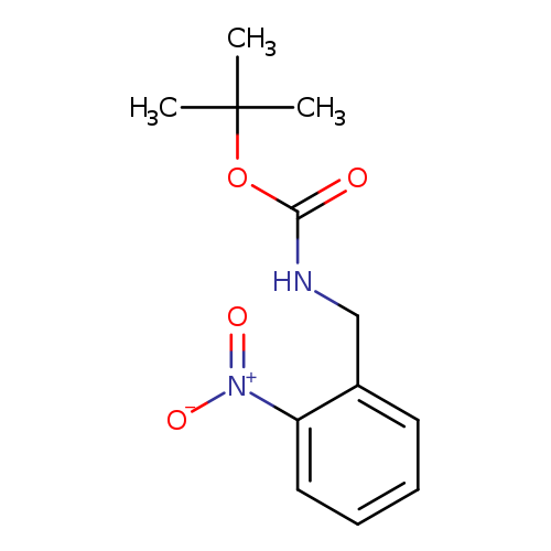 Carbamic acid, N-[(2-nitrophenyl)methyl]-, 1,1-dimethylethyl ester