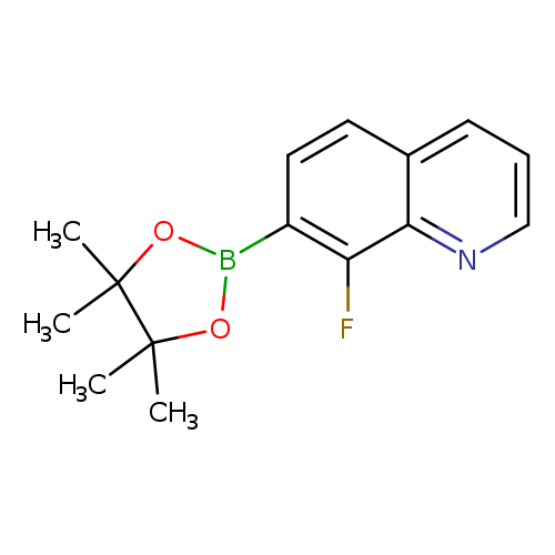 8-Fluoro-7-(tetramethyl-1,3,2-dioxaborolan-2-yl)quinoline