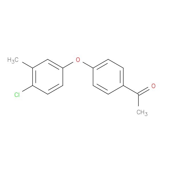Ethanone, 1-[4-(4-chloro-3-methylphenoxy)phenyl]-