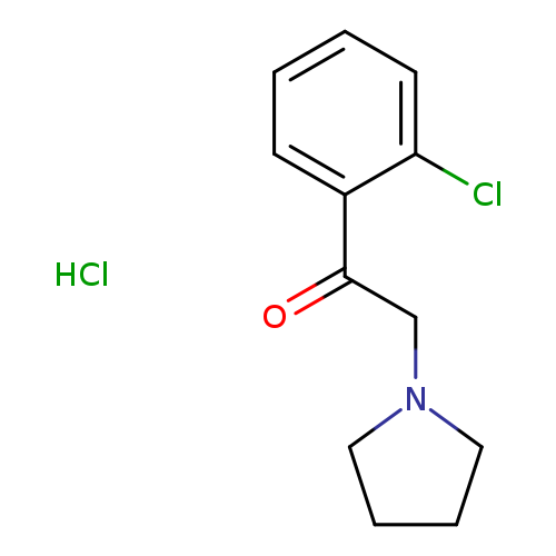 1-(2-chlorophenyl)-2-(pyrrolidin-1-yl)ethan-1-one hydrochloride