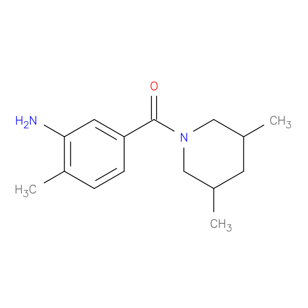5-(3,5-dimethylpiperidine-1-carbonyl)-2-methylaniline