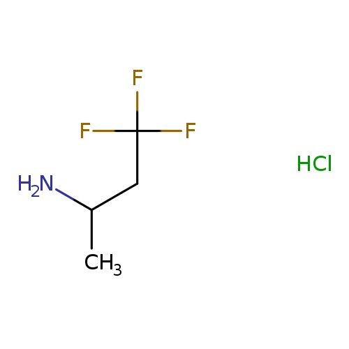 4,4,4-trifluorobutan-2-amine hydrochloride