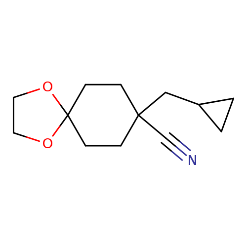 8-(Cyclopropylmethyl)-1,4-dioxaspiro[4.5]decane-8-carbonitrile