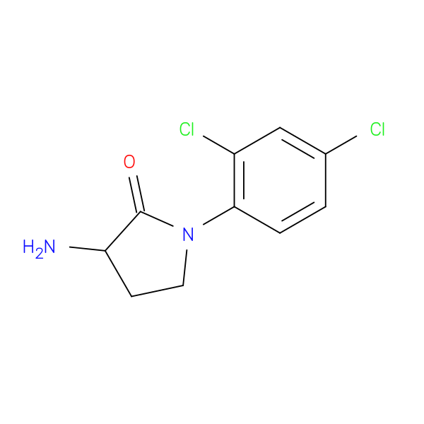 3-amino-1-(2,4-dichlorophenyl)pyrrolidin-2-one