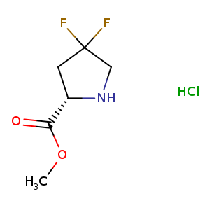 L-Proline, 4,4-difluoro-, methyl ester, hydrochloride (1:1)