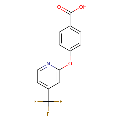 4-([4-(Trifluoromethyl)pyridin-2-yl]oxy)benzoic acid