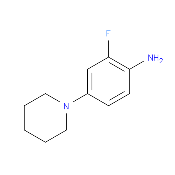 2-fluoro-4-(piperidin-1-yl)aniline