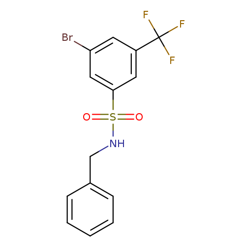 N-Benzyl 3-bromo-5-trifluoromethylbenzenesulfonamide