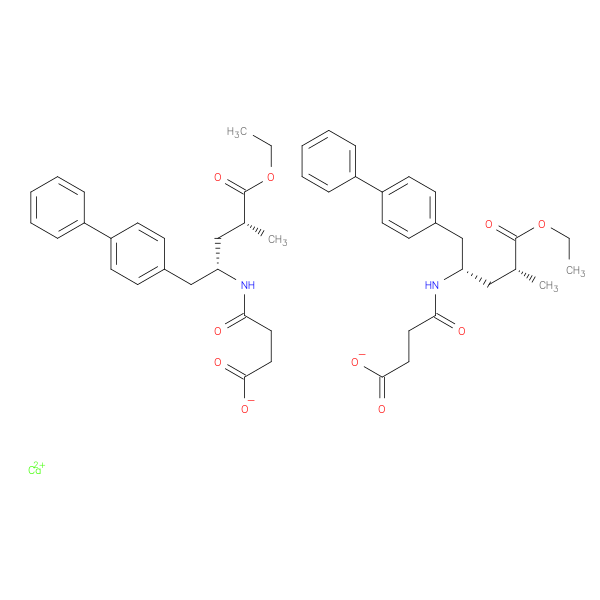 Calcium 4-(((2S,4R)-1-([1,1'-biphenyl]-4-yl)-5-ethoxy-4-methyl-5-oxopentan-2-yl)amino)-4-oxobutanoate