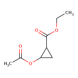ethyl 2-(acetyloxy)cyclopropane-1-carboxylate