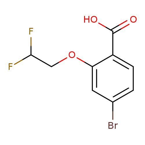 4-Bromo-2-(2,2-difluoro-ethoxy)-benzoic acid