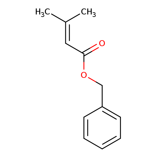 2-Butenoic acid, 3-methyl-, phenylmethyl ester