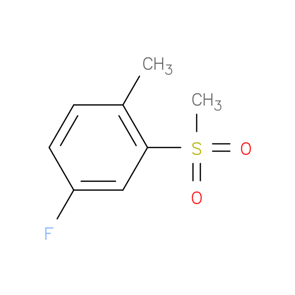 4-Fluoro-2-(methylsulfonyl)toluene