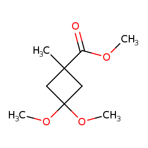 methyl 3,3-dimethoxy-1-methyl-cyclobutanecarboxylate