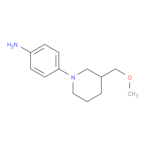 4-(3-(Methoxymethyl)piperidin-1-yl)aniline