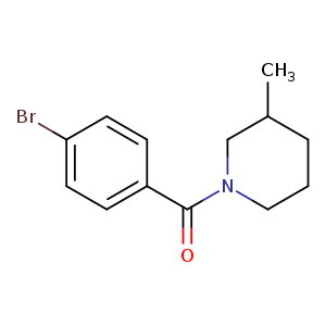 1-(4-bromobenzoyl)-3-methylpiperidine