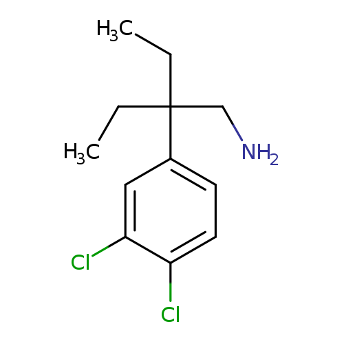 4-[3-(Aminomethyl)pentan-3-yl]-1,2-dichlorobenzene