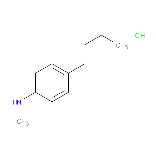 4-butyl-N-methylaniline hydrochloride