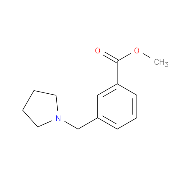Methyl 3-(1-pyrrolidylmethyl)benzoate