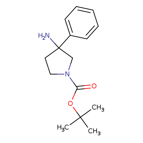 tert-Butyl 3-amino-3-phenylpyrrolidine-1-carboxylate