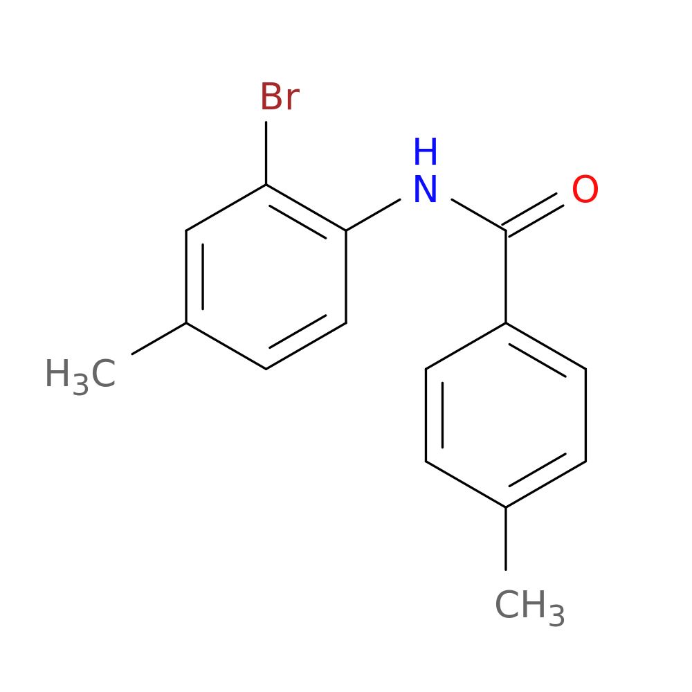 N-(2-Bromo-4-methylphenyl)-4-methylbenzamide