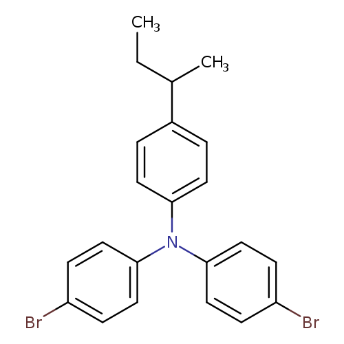 Benzenamine, N,N-bis(4-bromophenyl)-4-(1-methylpropyl)-