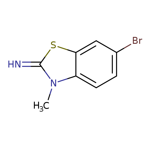 2(3H)-Benzothiazolimine,6-bromo-3-methyl-