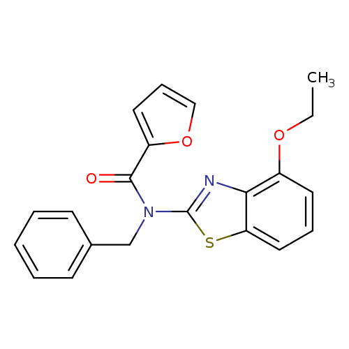 N-benzyl-N-(4-ethoxy-1,3-benzothiazol-2-yl)furan-2-carboxamide