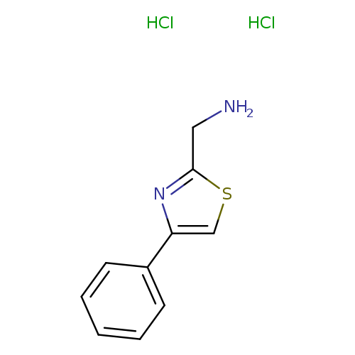 1-(4-phenyl-1,3-thiazol-2-yl)methanamine dihydrochloride
