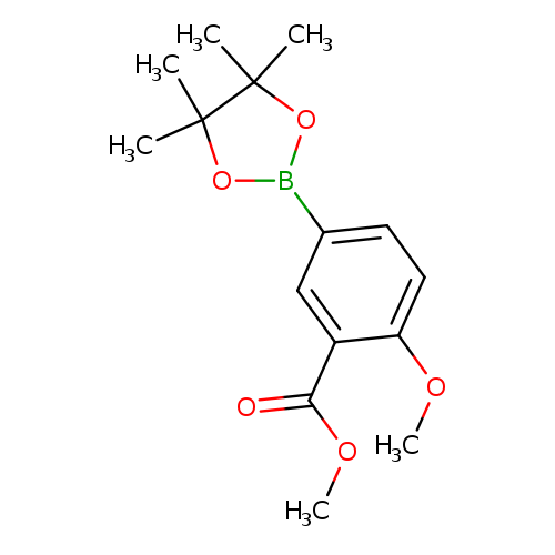 2-Methoxy-5-(4,4,5,5-tetramethyl-[1,3,2]dioxaborolan-2-yl)-benzoic acid methyl ester