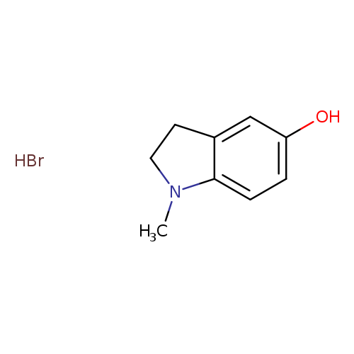 1-methyl-2,3-dihydro-1H-indol-5-ol hydrobromide