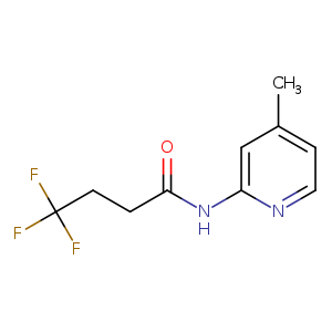 4,4,4-trifluoro-N-(4-methylpyridin-2-yl)butanamide