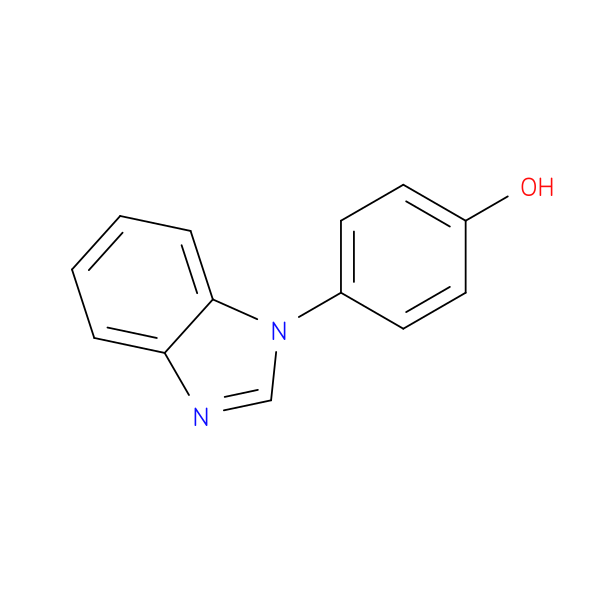 4-(1H-1,3-benzodiazol-1-yl)phenol