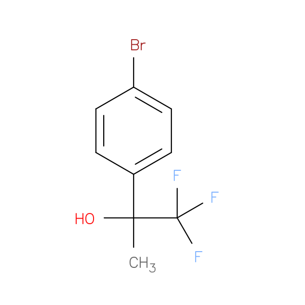 2-(4-Bromophenyl)-1,1,1-trifluoropropan-2-ol