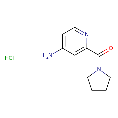 2-(pyrrolidine-1-carbonyl)pyridin-4-aminehydrochloride