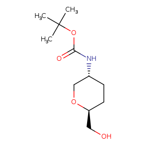 1,5-Anhydro-2,3,4-trideoxy-2-[[(1,1-dimethylethoxy)carbonyl]amino]-D-erythrohexitol
