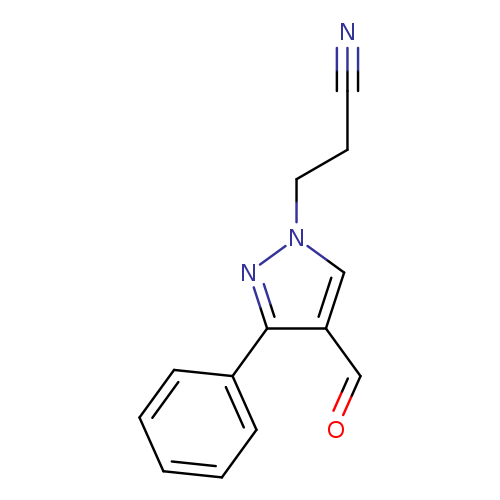 3-(4-Formyl-3-phenyl-1h-pyrazol-1-yl)propanenitrile