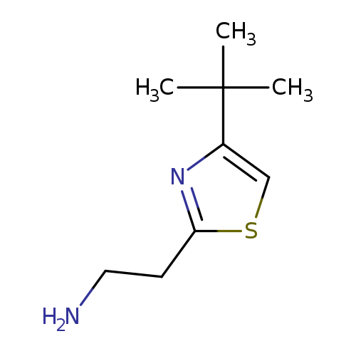 2-(4-tert-butyl-1,3-thiazol-2-yl)ethan-1-amine
