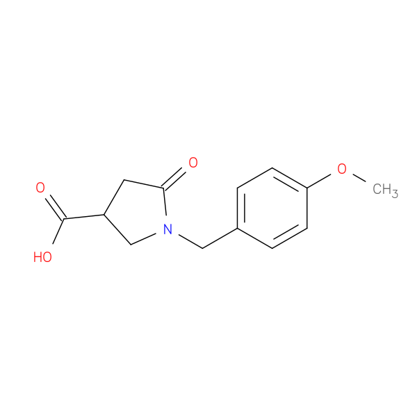 1-(4-Methoxybenzyl)-5-oxopyrrolidine-3-carboxylic acid