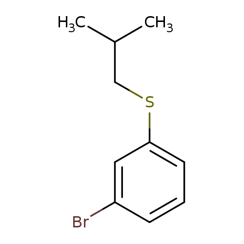 1-Bromo-3-isobutylthiobenzene