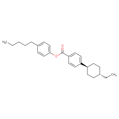 Benzoic acid, 4-(trans-4-ethylcyclohexyl)-, 4-pentylphenyl ester